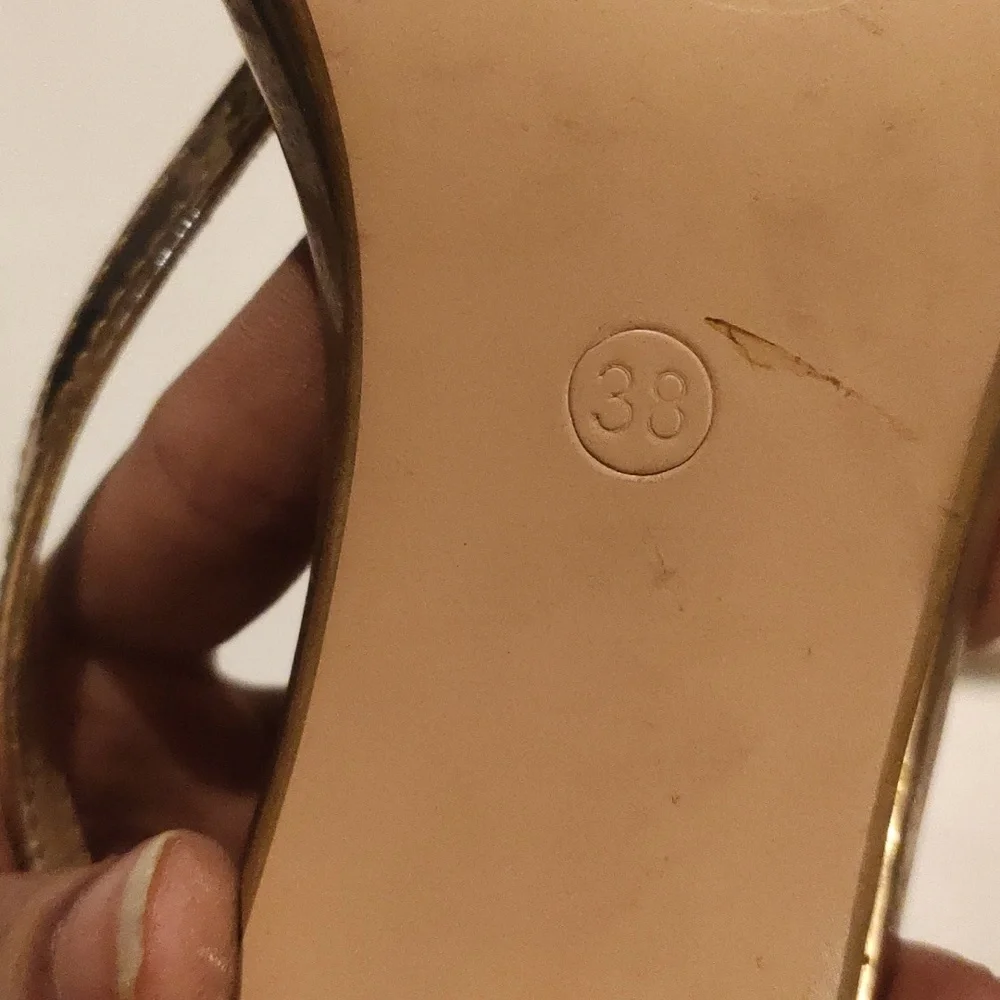 Tresmode Moda italiano rose gold stilettos - Picture 10 of 17